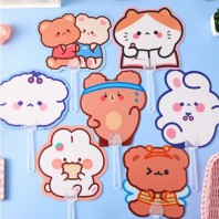 귀염뽀짝 캐릭터 부채 P2535