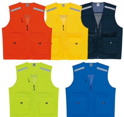 MC-125 야광띠 망사조끼