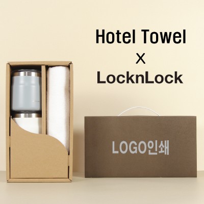 코마솔리드타월+락앤락메트로머그2P-세트