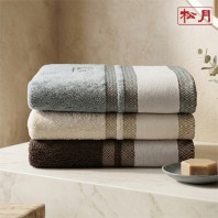 송월 자카드 패턴 전사 타월 160g