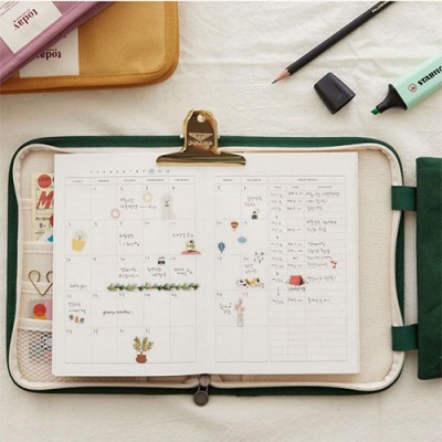 캔버스 만년형 다이어리 today 브랜드 굿즈·기념품·홍보 인쇄 맞춤