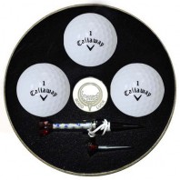 캘러웨이 원형 CXR컨트롤 3구 볼마커 자석티-3피스