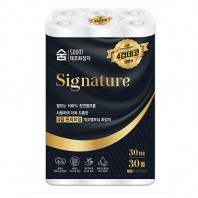 2532 4겹 엠보싱 100%천연펄프 프리미엄 화장지 30m 30롤