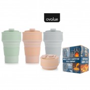 [굿즈 골드넬]오밸류 접이식 실리콘 텀블러 500ml