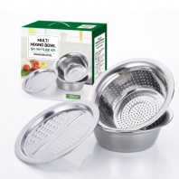 옥슨 멀티채반 믹싱볼 3P 세트 30cm