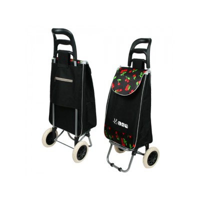 검정 체리 쇼핑 캐리어