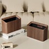 로페리아 우드 디자인 사각형 데스크용 휴지통(0216772)