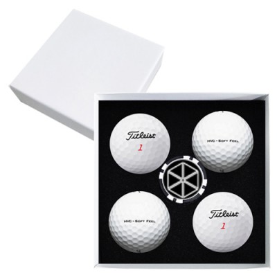 타이틀리스트 HVC 4구 볼마커칩 고급 싸바리케이스