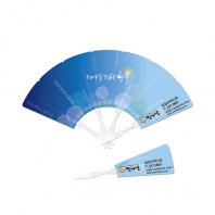 패션7쪽부채(중/230mm)-꽃자루