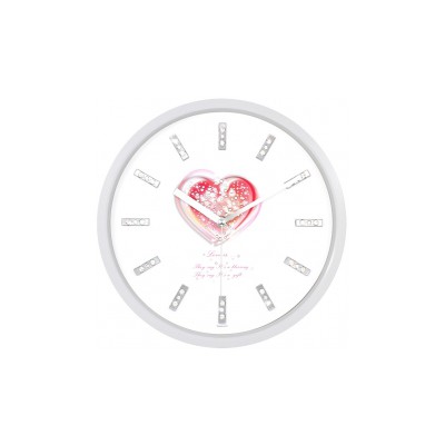 JS 3256 큐빅 아크리탄 무소음 벽시계