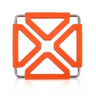 에코키친 스테인레스 스틸 실리콘 사이즈 조절 냄비 받침 CB703