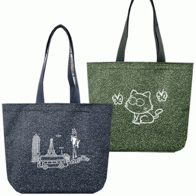 (국산) 멜란지형  에코백 38*32*8