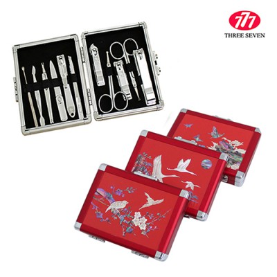 777쓰리세븐 나빌레라 자개손톱깎이 11종세트