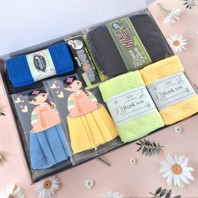 프리미엄 극세사 주방용품 선물세트(케이스)