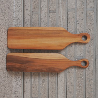 헤리티지홈 티크 플레이팅 핸들 도마 PS-0009T