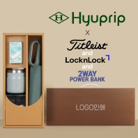 협립 3단 60 슈퍼 카라비너 완전자동우산 +배터리+락앤락 메트로머그+타이틀리스트 골프공 6구-세트