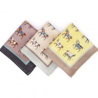 가제스카프 테두리말 손수건