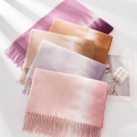 로페리아 여성용 그라데이션 넥워머 목도리(0216633)