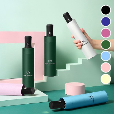 WB012 비단비 3단 8K 솔리드 전자동 암막 양우산 (인쇄/케이스포함)