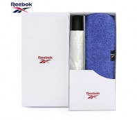 리복 3단완전자동 뉴트럴 암막 우양산+180g 코마사 면사타올 세트