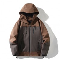 로페리아 학교단체 남녀공용 배색 후드 점퍼  주문제작(0216346)