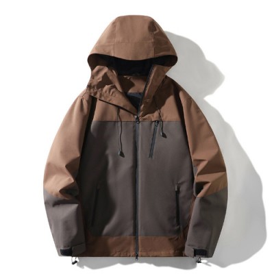 로페리아 학교단체 남녀공용 배색 후드 점퍼  주문제작(0216346)