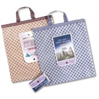 체크 휴대용 호크띠 (부직포전사)