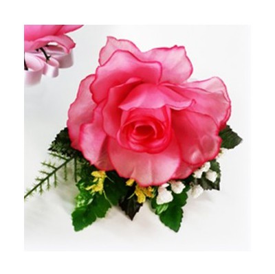 플라워 코사지 장미