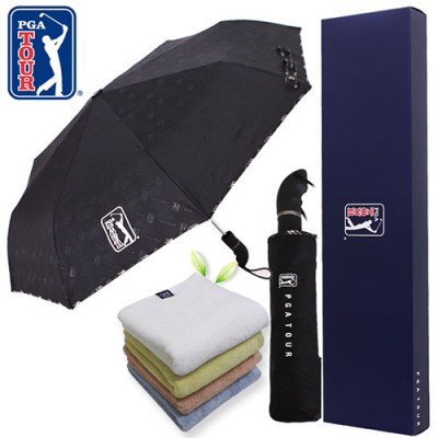 PGA 3단엠보선염바이어스 완자+180g 모달면사타올세트