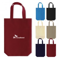 부직포가방 M자 세로형 SS1 240x310x70 // 로고인쇄