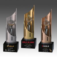 메탈 크리스탈 골프 트로피 S8A-248-456