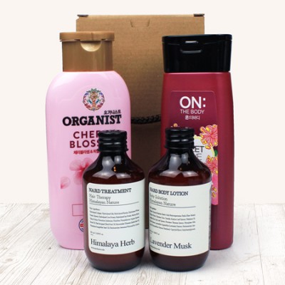 LG 오가니스트 샴푸 Nard 나드  트리트먼트 4종세트