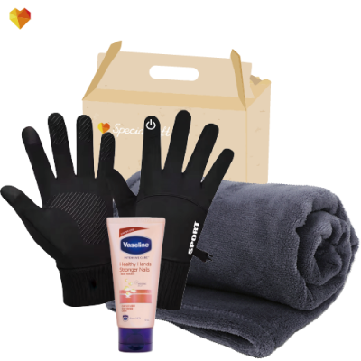 브생건 방한세트 118-1호(스마트 방한장갑+미니 다이어리+따소담 무릎담요)