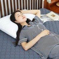 한일의료기 탄소매트 전기장판 전기요 싱글 더블 온열 전기매트 극세사25 더블 투난방 HIM-3000D2