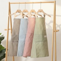 로페리아 버클 조절 가능한 스트라이프 앞치마(0216755)