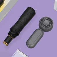 벨솔라 선물세트 모던수동 암막 양우산 우산애착 미니 선풍기