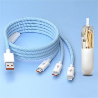 캡슐파스텔 3라인 고속 충전케이블