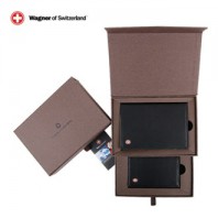 와그너가죽샤무드여권지갑+ 명함세트