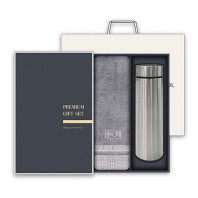 송월 프리미엄 텀블러세트 (격자40 1매 + 스마트텀블러 500ml 1개)