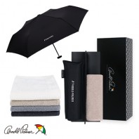 아놀드파마 3단슬림사각검곤,코지고리손수건타올세트(0209790)