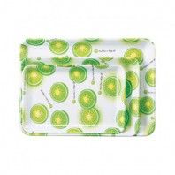 신직사각 멜라민쟁반(키위) 3P