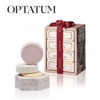 옵타움 OPTATUM 아로마테라피 샤워스티머 3종 선물세트(대리석홀더포함)