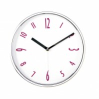 크롬무소음벽시계 JS-1073-3