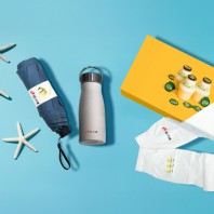 라이프스타일 25호 (기라로쉬 3단 슬림 암막 우양산+밀크우드텀블러+쿨토시세트)