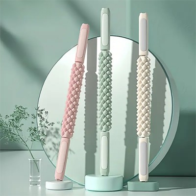 844_인체공학적 도트 무늬 마사지 롤러