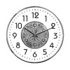 300크롬입체숫자투명벽시계