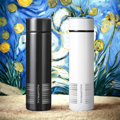 (당일인쇄출고) 이녹스프랑 스마트 온도 텀블러 450ml