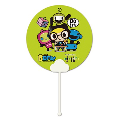 둘리자루부채-원형모양