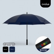 오밸류 프리미엄 자동 장우산(올화이바 폰지)