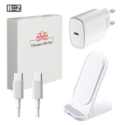 비즈 충전기 선물세트 GA01 무선충전기/가정용충전기/케이블